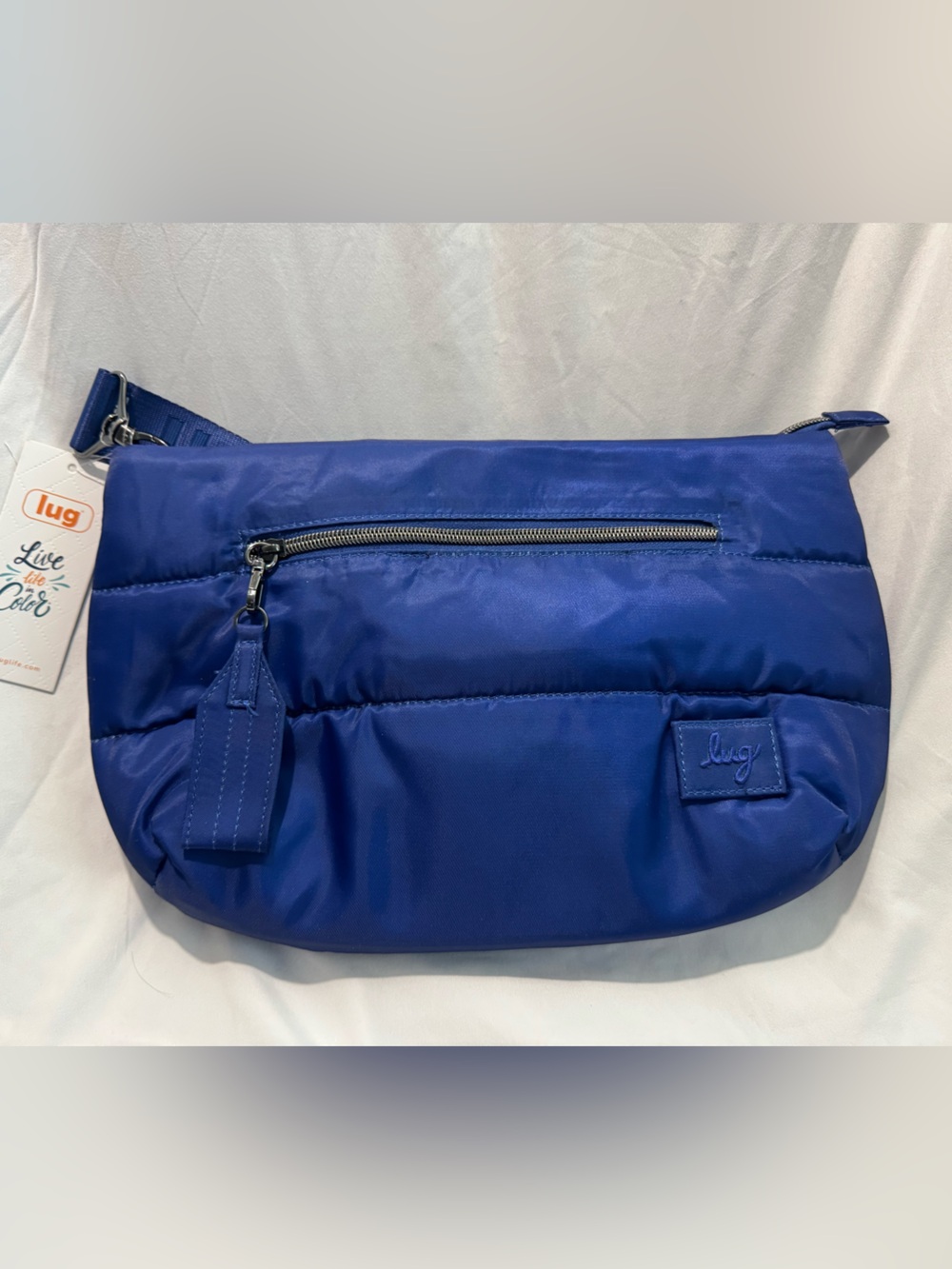 Lug Moonwalk Crossbody Bag - Sapphire Blue